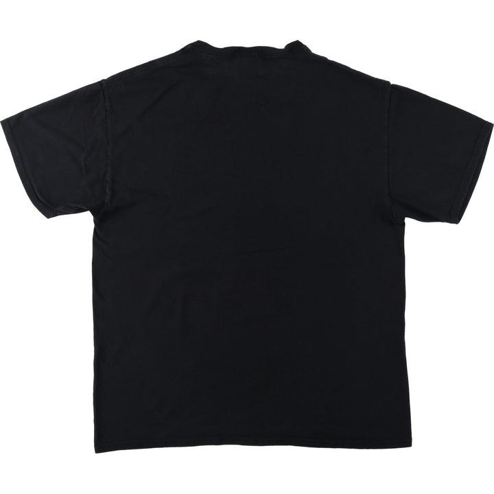 IRON MAIDEN Iron Maiden Band T-shirt Band T Men's L size cotton black type Vintage Second Hand