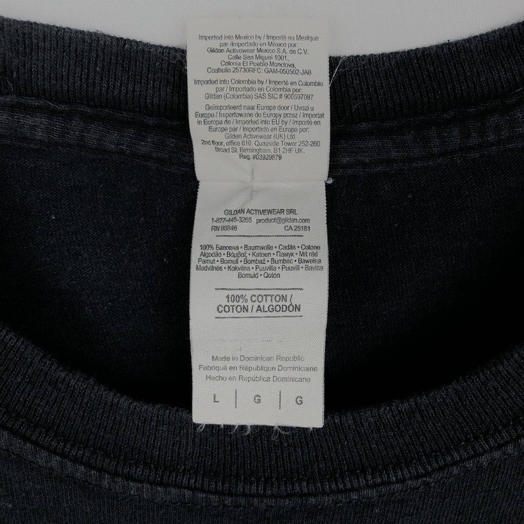 Gildan Joy Division Band T-Shirt, Men's Size Large cotton black type Vintage Second Hand