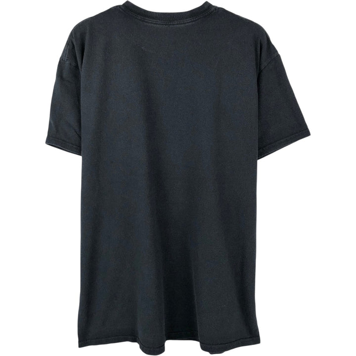 METALLICA Metallica Band T-shirt Band T Men's L size cotton black type Vintage Second Hand