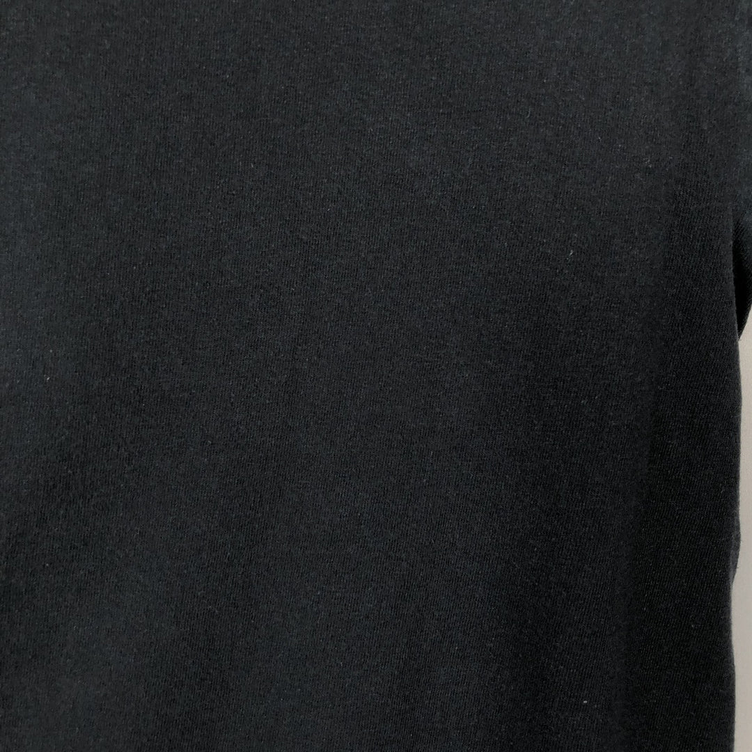 METALLICA Metallica Band T-shirt Band T Men's L size cotton black type Vintage Second Hand