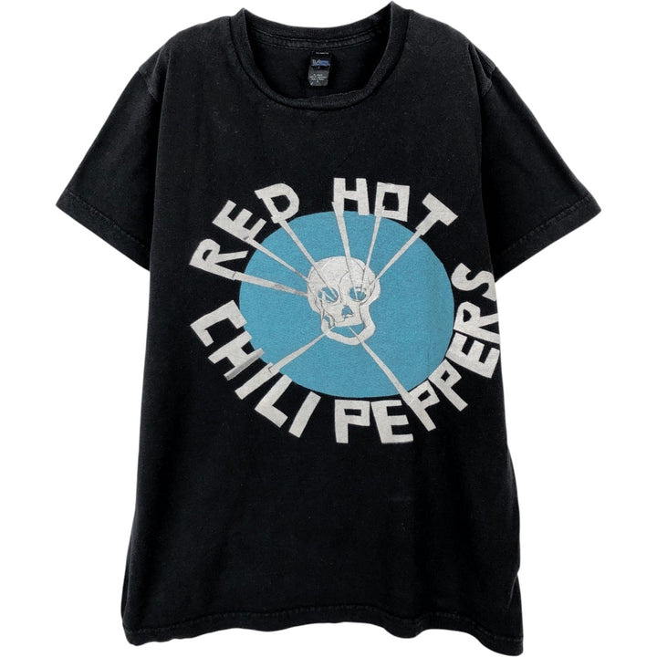 Tultex RED HOT CHILI PEPPERS Band T-Shirt (Men's Size S) cotton black type Vintage Second Hand