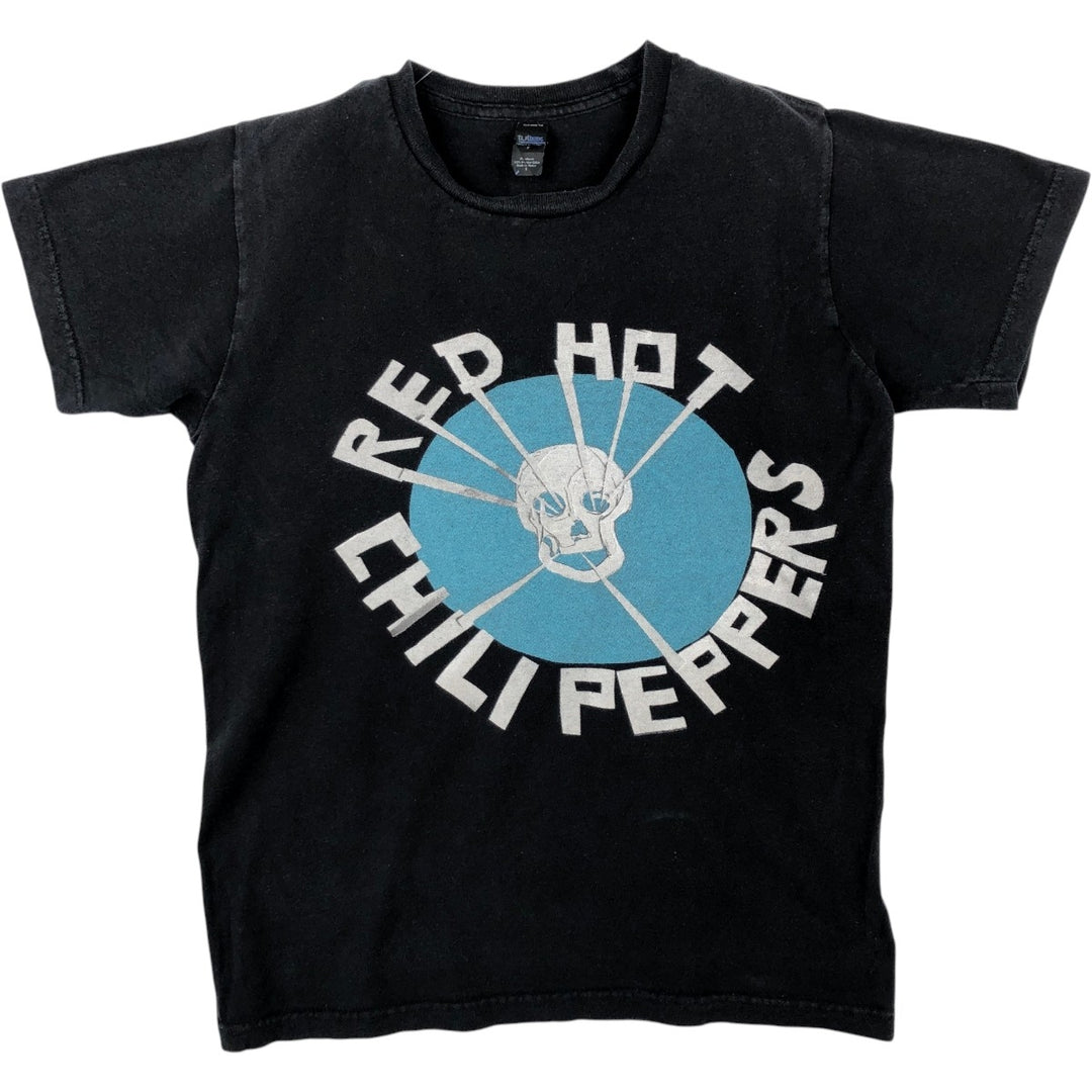 Tultex RED HOT CHILI PEPPERS Band T-Shirt (Men's Size S) cotton black type Vintage Second Hand