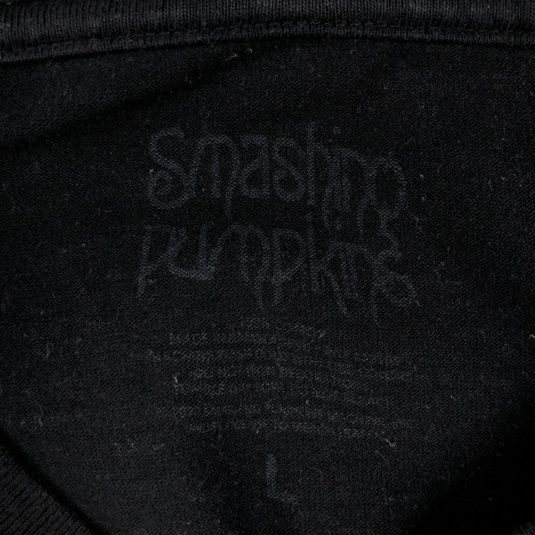 THE SMASHING PUMPKINS Smashing Pumpkins Band T-shirt Band T Men's L size unclear black type Vintage Second Hand