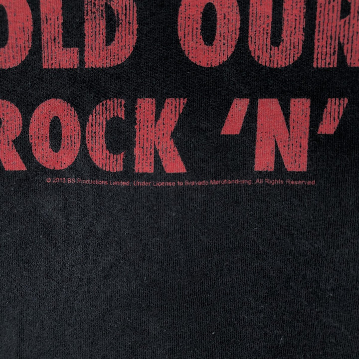 BLACK SABBATH Black Sabbath band T-shirt, band T, men's size L cotton black type Vintage Second Hand