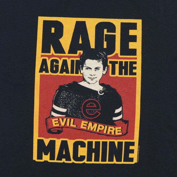 Gildan Rage Against the Machine band t-shirt, men's size XL (approx.) cotton black type Vintage Second Hand