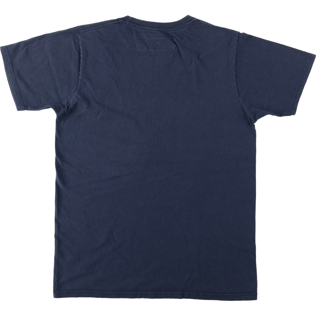 NINE INCHI NAILS Band T-shirt (Men's size M) cotton navy blue type Vintage Second Hand
