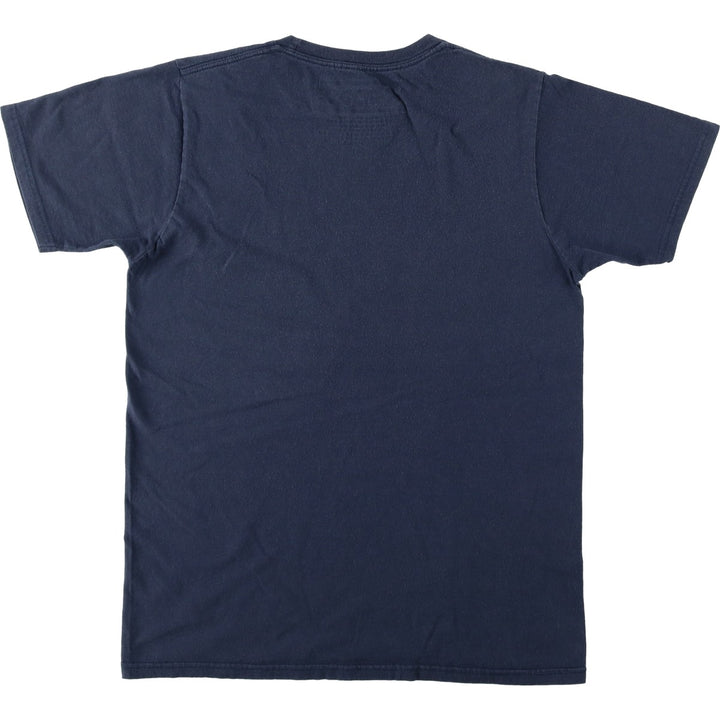 NINE INCHI NAILS Band T-shirt (Men's size M) cotton navy blue type Vintage Second Hand