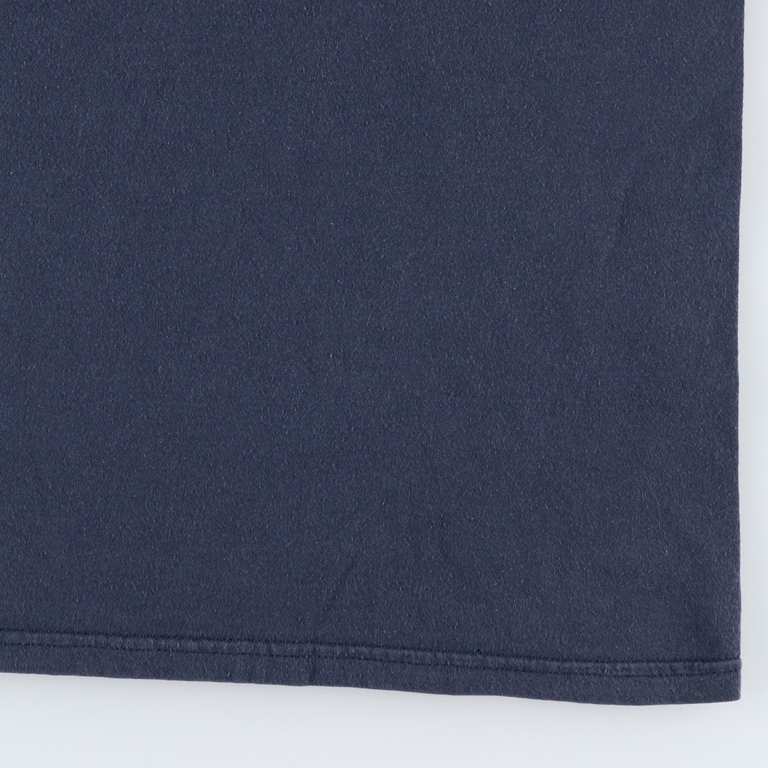 NINE INCHI NAILS Band T-shirt (Men's size M) cotton navy blue type Vintage Second Hand