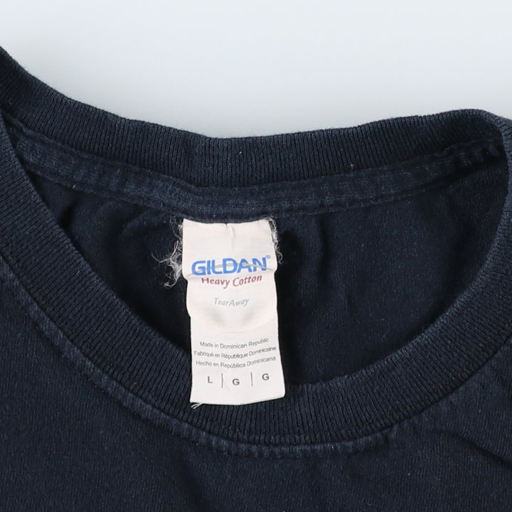 Gildan Heavy Cotton Van Halen Band T-Shirt (Men's Size L) cotton black type Vintage Second Hand