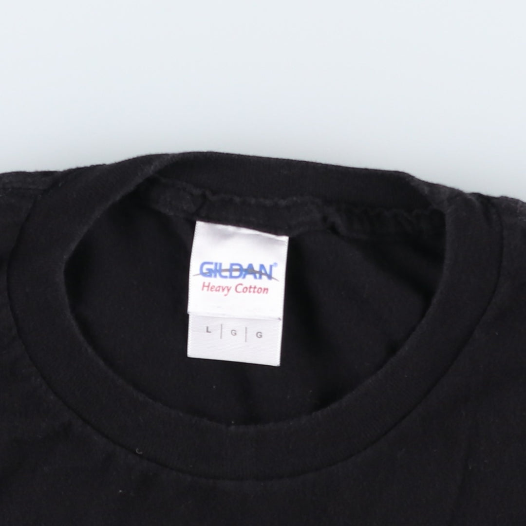 Gildan David Bowie Band T-shirt, Men's Size L (approx.) cotton black type Vintage Second Hand