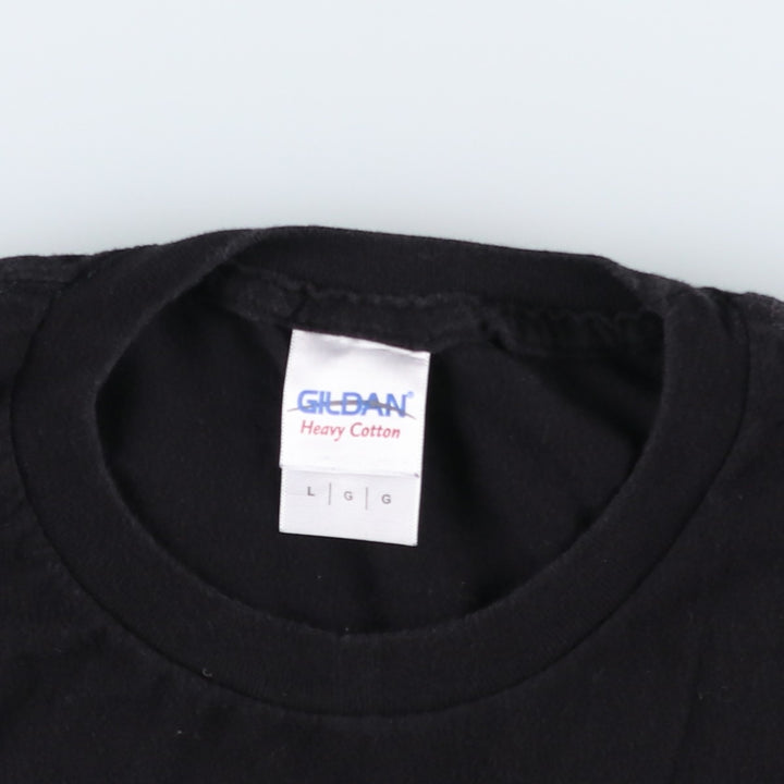 Gildan David Bowie Band T-shirt, Men's Size L (approx.) cotton black type Vintage Second Hand