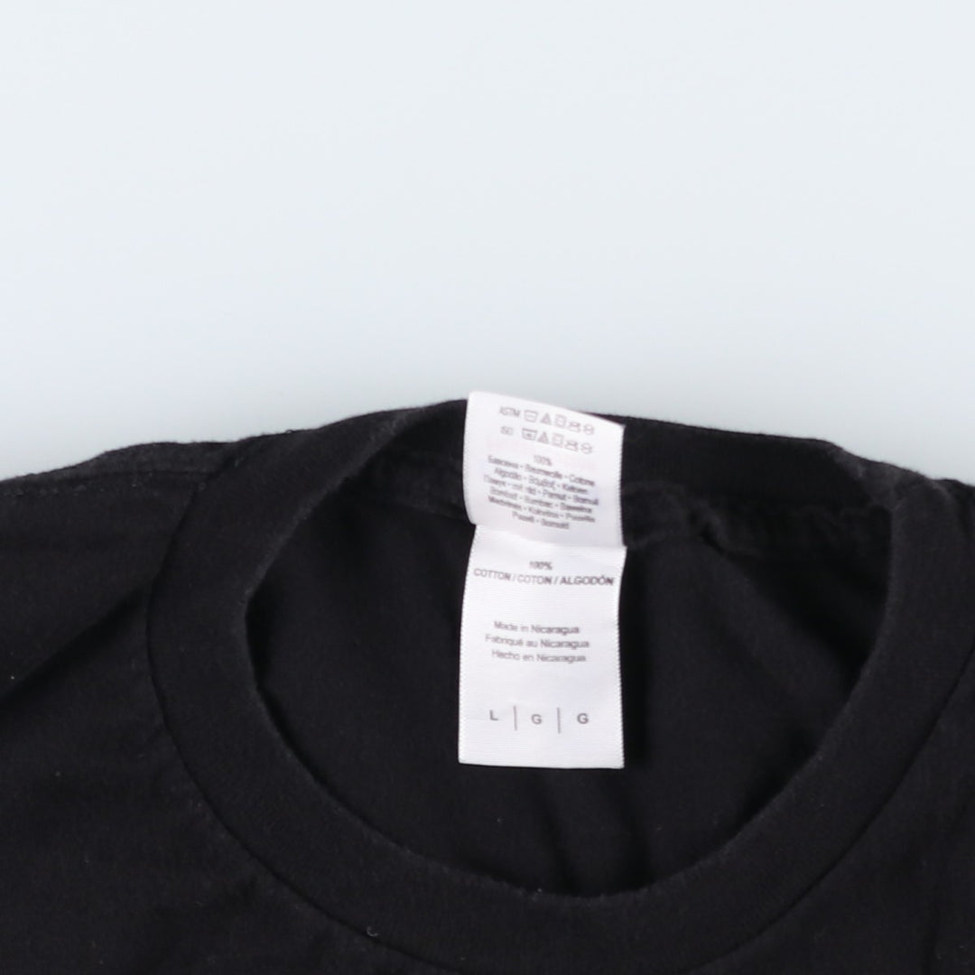 Gildan David Bowie Band T-shirt, Men's Size L (approx.) cotton black type Vintage Second Hand