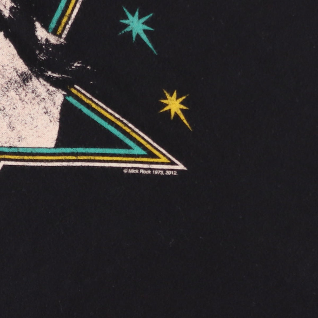 Gildan David Bowie Band T-shirt, Men's Size L (approx.) cotton black type Vintage Second Hand