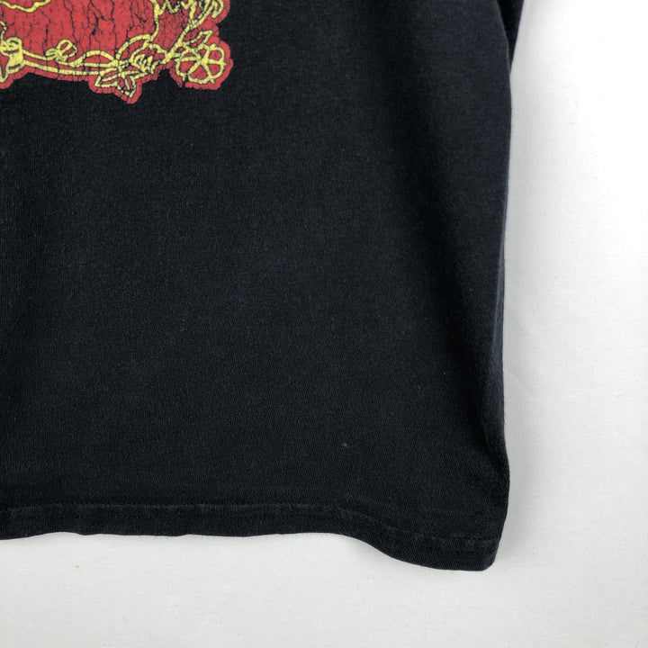 QUEEN Band T-shirt, Men's M size unclear black type Vintage Second Hand