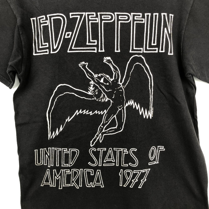 DELTA Led Zeppelin Band T-Shirt (Men's Size M) unclear black type Vintage Second Hand