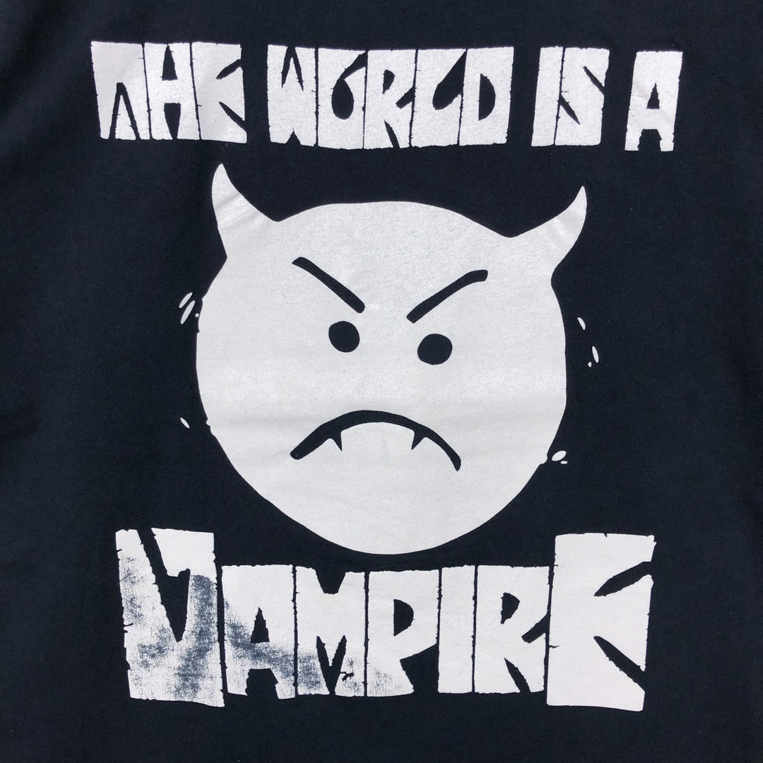THE SMASHING PUMPKINS Smashing Pumpkins Band T-shirt Band T Men's XL equivalent cotton black type Vintage Second Hand