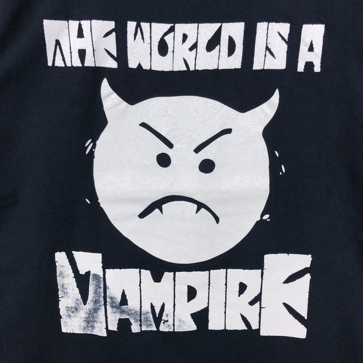 THE SMASHING PUMPKINS Smashing Pumpkins Band T-shirt Band T Men's XL equivalent cotton black type Vintage Second Hand