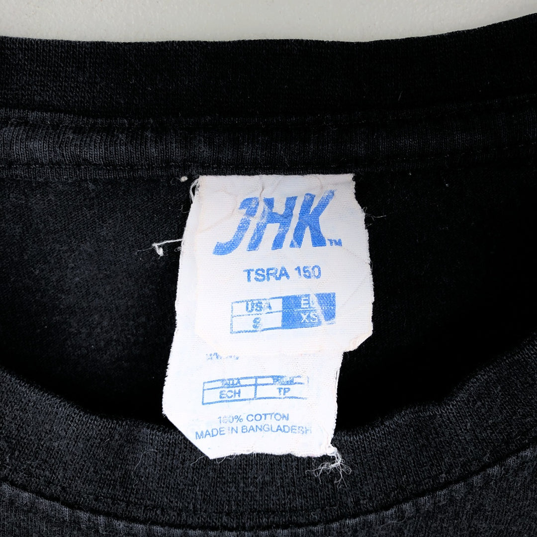 JHK Ramones Band T-shirt (Men's size S) cotton black type Vintage Second Hand