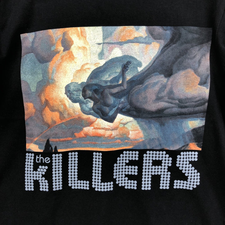 THE KILLERS Band T-shirt (Men's size L) cotton black type Vintage Second Hand
