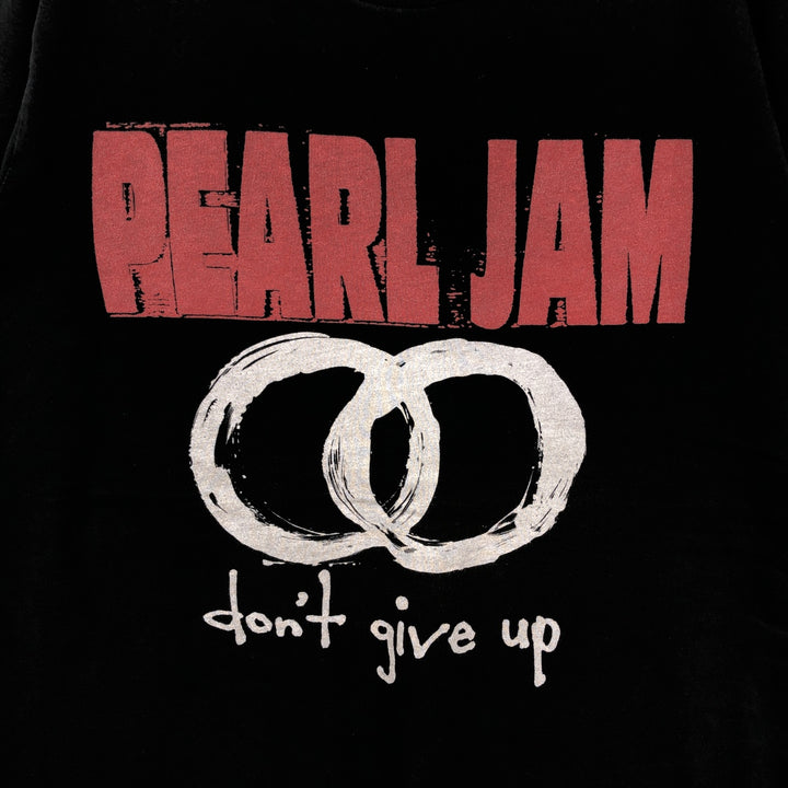PEARL JAM Band T-shirt (Men's size L) unclear black type Vintage Second Hand