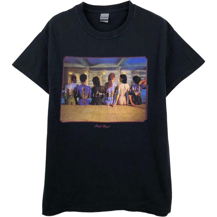 Gildan Pink Floyd Band T-shirt, Men's Size S (approx.) cotton black type Vintage Second Hand