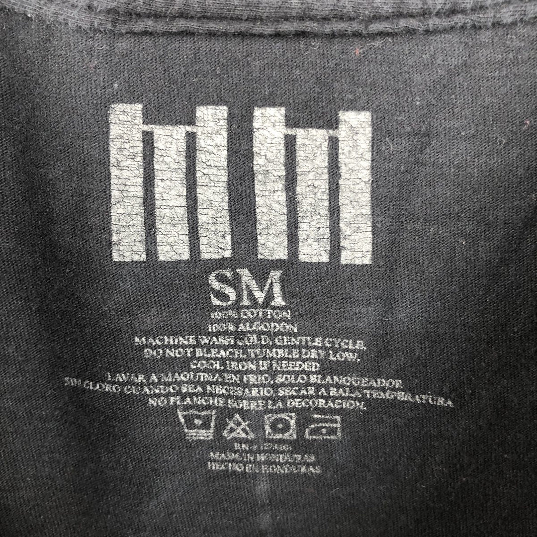 MARILYN MANSON Marilyn Manson Band T-shirt Band T Men's S size cotton black type Vintage Second Hand