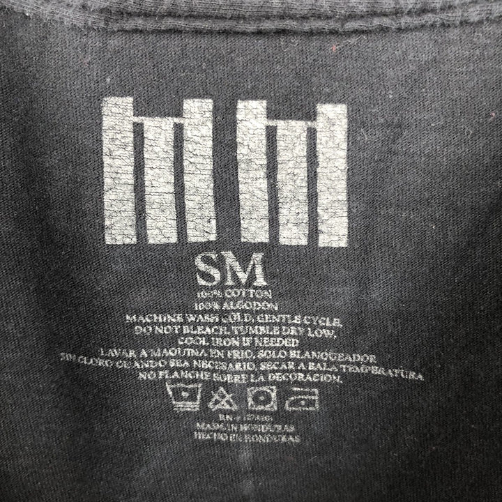 MARILYN MANSON Marilyn Manson Band T-shirt Band T Men's S size cotton black type Vintage Second Hand