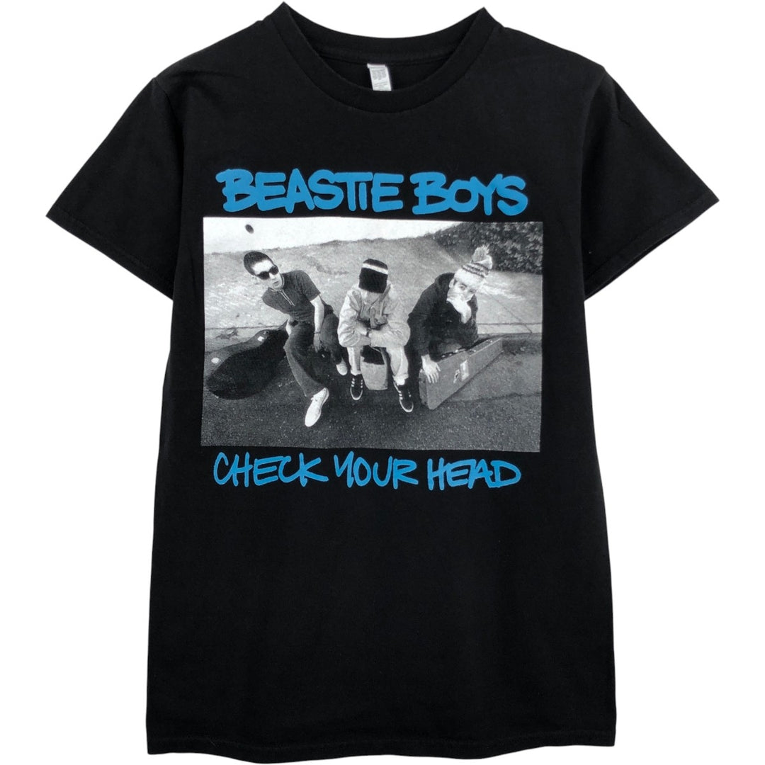 BEASTIE BOYS Rap T-Shirt (Men's Size S) cotton black type Vintage Second Hand