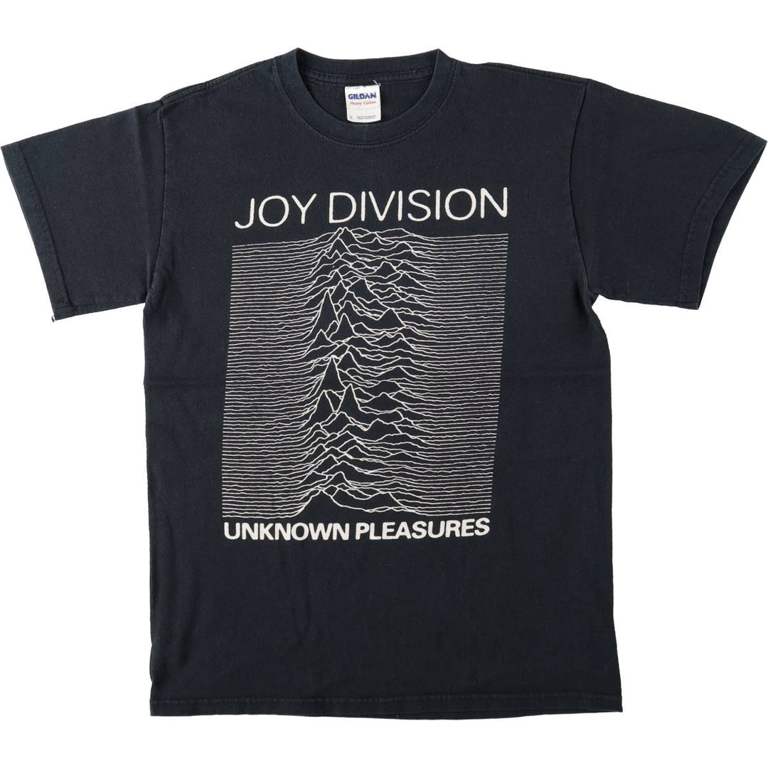 Gildan Joy Division band t-shirt, men's size S (equivalent). cotton black type Vintage Second Hand