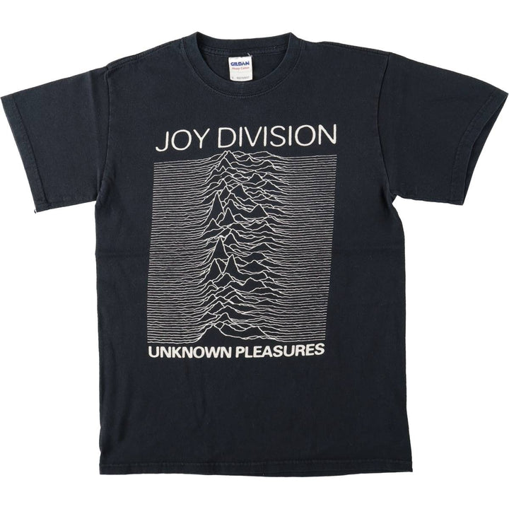 Gildan Joy Division band t-shirt, men's size S (equivalent). cotton black type Vintage Second Hand