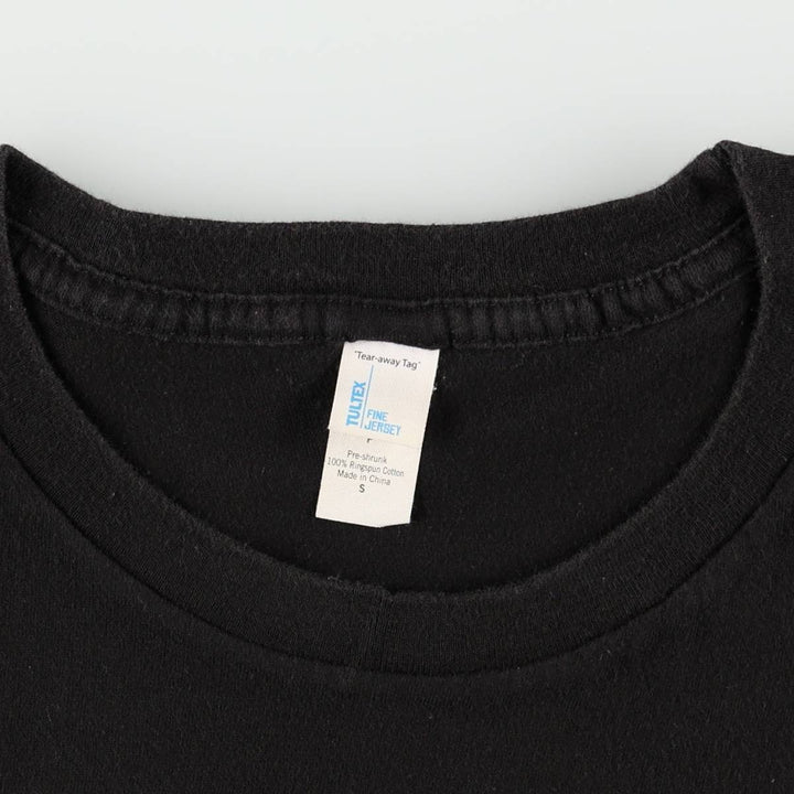 TULTEX SUBLIME Band T-shirt, Men's S size cotton black type Vintage Second Hand