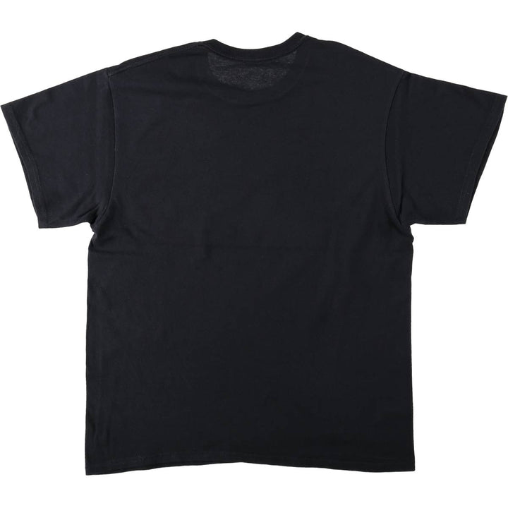 HER Wrap T-shirt, Men's Size L (equivalent) cotton black type Vintage Second Hand