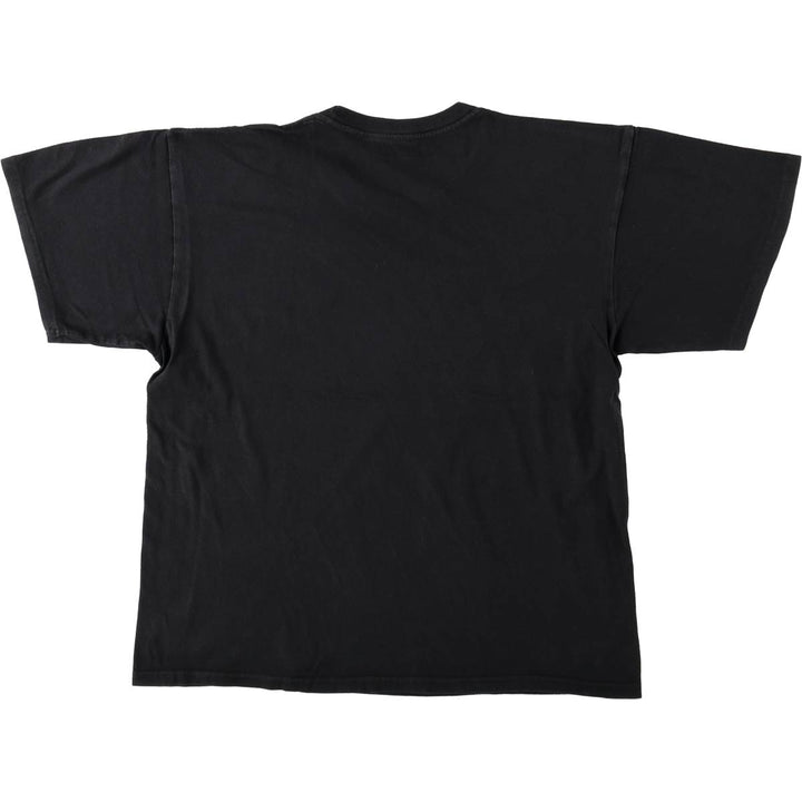 RED HOT CHILI PEPPERS Red Hot Chili Peppers Band T-shirt Band T Men's M size unclear black type Vintage Second Hand