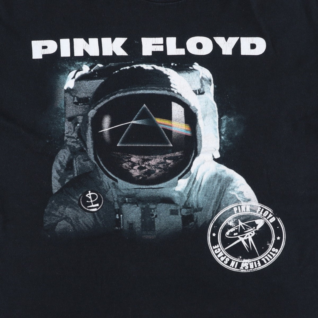 PINK FLOYD Pink Floyd Band T-shirt Band T Men's M size cotton black type Vintage Second Hand