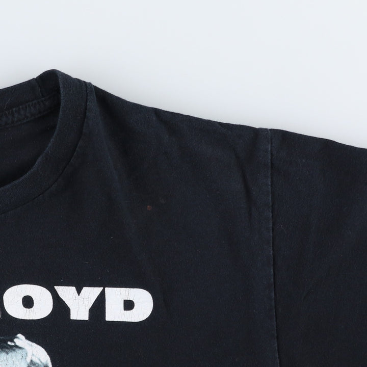 PINK FLOYD Pink Floyd Band T-shirt Band T Men's M size cotton black type Vintage Second Hand