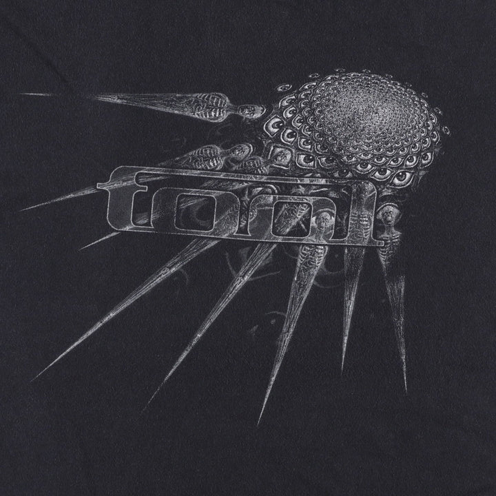 TOOL Band T-shirt, Men's L size cotton black type Vintage Second Hand