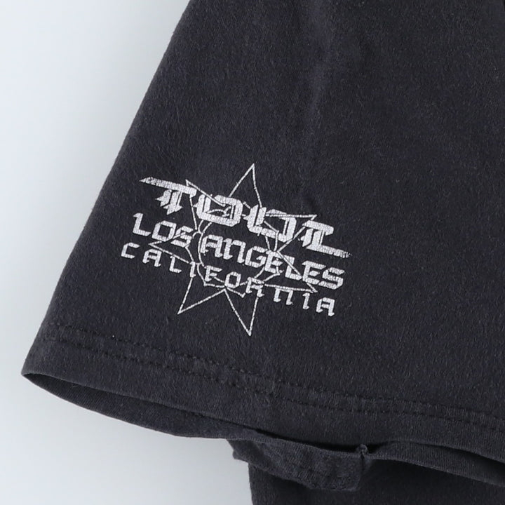 TOOL Band T-shirt, Men's L size cotton black type Vintage Second Hand