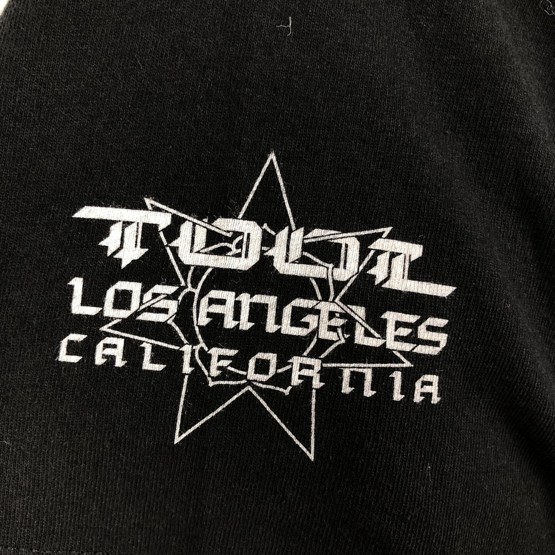 TOOL Band T-Shirt, Men's Size L cotton black type Vintage Second Hand