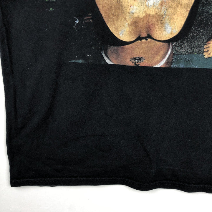 DEFTONES band t-shirt, men's size XL. cotton black type Vintage Second Hand