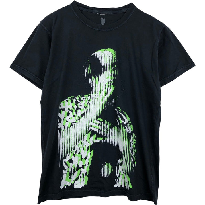 BILLIE EILISH Billie Eilish Band T-shirt Band T Men's M size cotton black type Vintage Second Hand