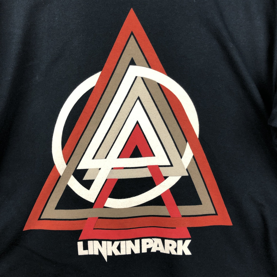 Gildan Linkin Park Band T-Shirt, Men's Size XL (approx.) cotton black type Vintage Second Hand