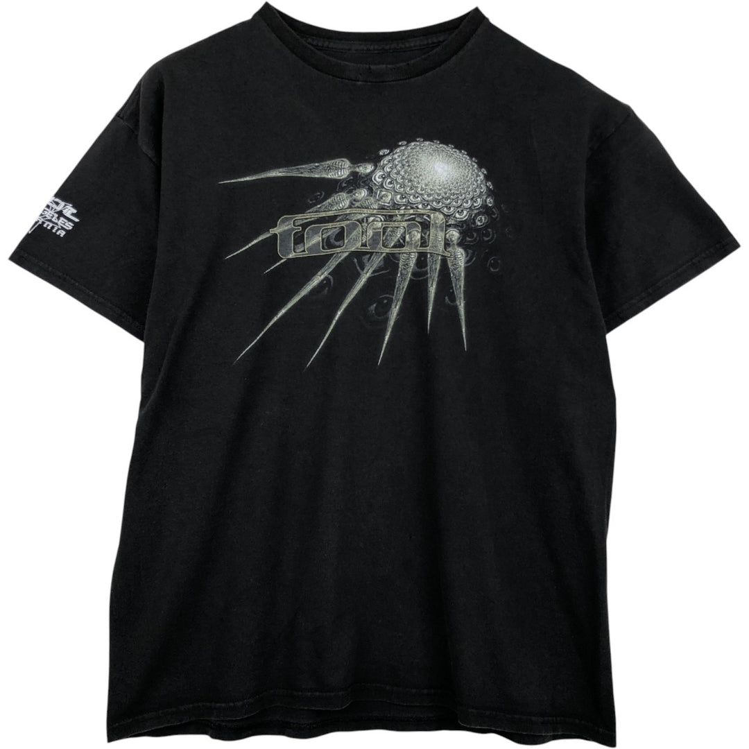 TOOL Band T-Shirt, Men's Size L cotton black type Vintage Second Hand