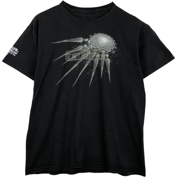 TOOL Band T-Shirt, Men's Size L cotton black type Vintage Second Hand