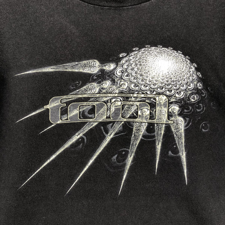 TOOL Band T-Shirt, Men's Size L cotton black type Vintage Second Hand