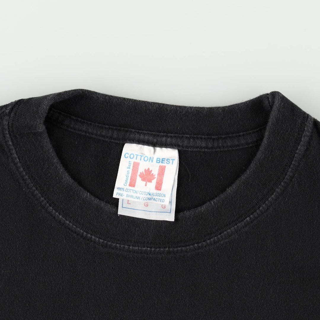 Cotton Best Roger Waters Band T-Shirt, Made in Canada, Men's Size L (approx.) cotton white type Vintage Second Hand