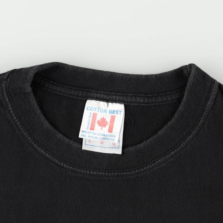 Cotton Best Roger Waters Band T-Shirt, Made in Canada, Men's Size L (approx.) cotton white type Vintage Second Hand