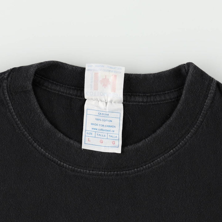 Cotton Best Roger Waters Band T-Shirt, Made in Canada, Men's Size L (approx.) cotton white type Vintage Second Hand