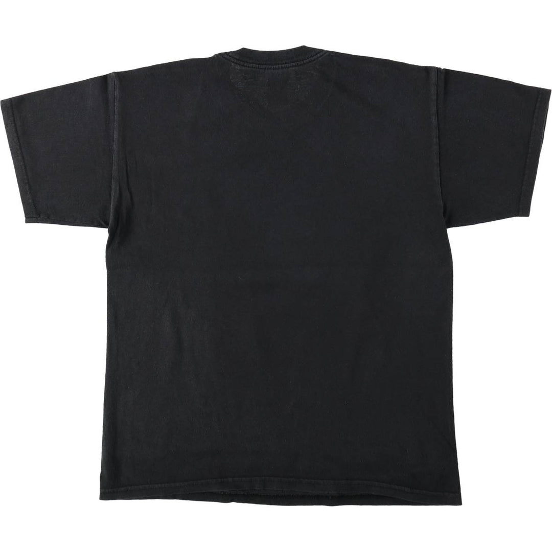 TEE STYLED VALUE IRON MAIDEN Band T-shirt (Men's size M) cotton black type Vintage Second Hand