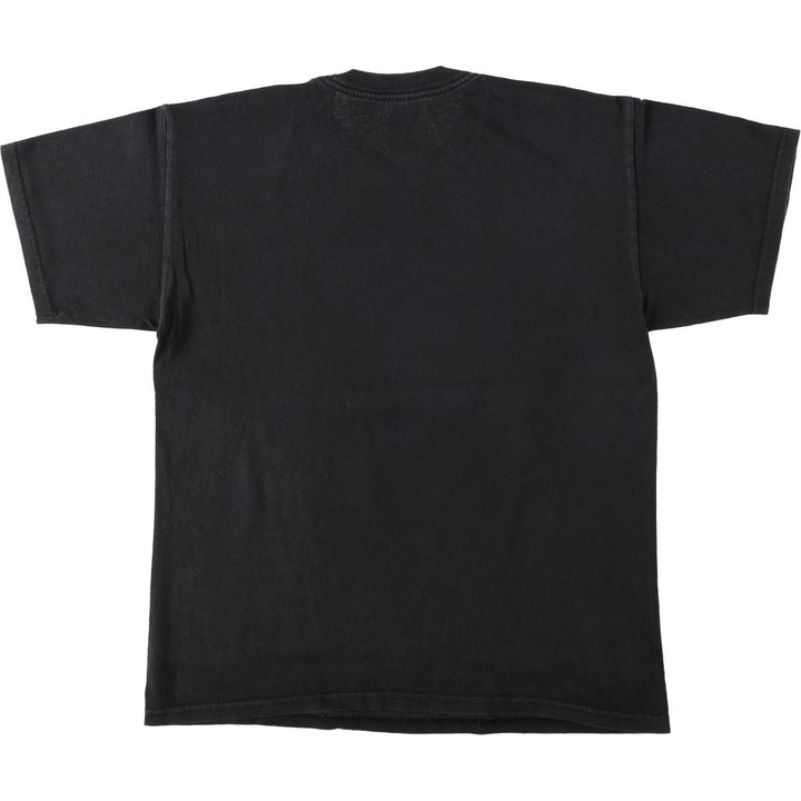 TEE STYLED VALUE IRON MAIDEN Band T-shirt (Men's size M) cotton black type Vintage Second Hand
