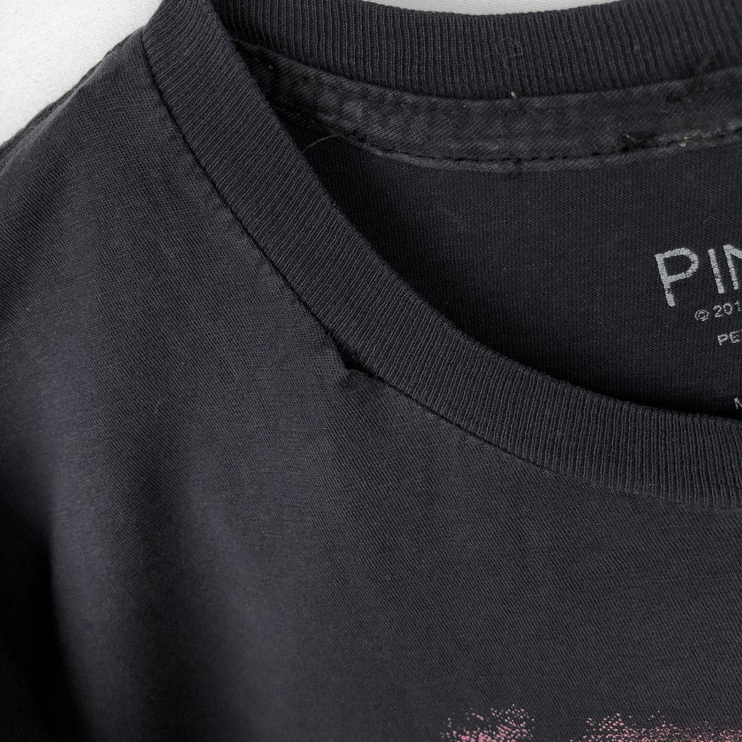 PINK FLOYD Pink Floyd Band T-shirt Band T Men's L size cotton black type Vintage Second Hand